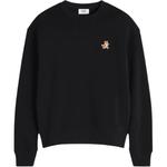 Свитшот Maison Kitsuné Speedy Fox patch Maison Kitsune, черный - фото