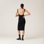 Платье из вискозы MIU MIU, черный - фото 3