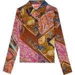 Рубашка Amelia DIESEL, коричневый - фото