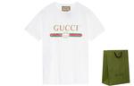 Футболка из хлопка с логотипом GUCCI, белый - фото 7