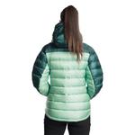 Женский пуховик Trangoworld, цвет green/dark green/charcoal grey - фото 4