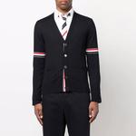 Вязаный кардиган Rwb THOM BROWNE, синий - фото 3