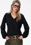 Топ blue shadow Long sleeved top, Black - фото 6