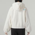 Бархатная куртка женская белая Puma - фото 4