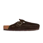 Кроссовки Kith x Birkenstock Boston Braided, Mocca - фото