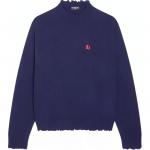 Мужской свитер Balenciaga, синий - фото