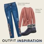 Женские ботинки ARRAY Natalie, Navy-Grey - фото 6