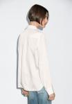 Блуза Massimo Dutti FLOWING LONG SLEEVE, White - фото 3