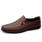 Туфли Men"s Casual Men Low-Top Brown Wen Nai - фото 2