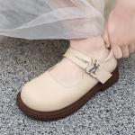 Детские кожаные туфли Kids Moffett, черный - фото 9