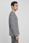 Рубашка с длинным рукавом STRIPE LS Urban Classics, цвет white/black - фото 5