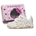 Кроссовки Circle small Skateboarding Shoes Women's Low-top, белый - фото 11