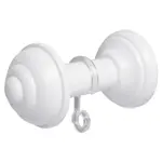 Подхваты для штор Liedeco, (1 шт.), держатель для шарфа 7 см, белый - фото 2