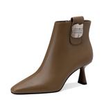 Ботильоны женские Jessica Sophia, хаки - фото