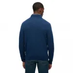 Свитер Superdry Wool Blend half zip, синий - фото 2
