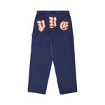 Брюки Supreme Old English Canvas Double Knee Painter Pant, Navy - фото 2