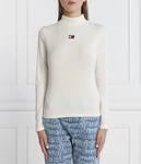 Водолазка Tommy Jeans Slim Fit, белый - фото