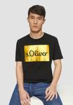 Футболка с принтом s.Oliver, черный - фото 4