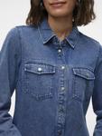 Блуза VERO MODA VMJennie, Blue denim - фото 4