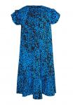 Платье faina, синий - фото
