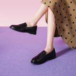 Лоферы женские черные HARSON - фото 5