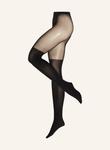 Колготки выше колена Falke, черный - фото