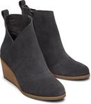 Женские ботинки TOMS Sutton, Dark Grey Suede - фото 3