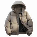 Пуховик Unisex X1617, хаки puffer jacket - фото