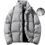 Пуховик унисекс Jeep, серый - фото 3