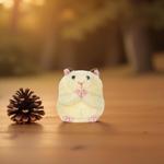 Плюшевая игрушка хомяк 10 см высота MINISO - фото 2