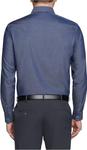 Мужская рубашка Calvin Klein Regular Fit Non Iron Herringbone Solid, Smokey Blue - фото 2