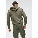 Толстовка с капюшоном Alpha Industries "BASIC ZIP HOODY", зеленый - фото 2