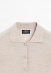 Поло Massimo Dutti Polo shirt, Beige - фото 8