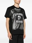 Alexander McQueen футболка с графичным принтом, черный - фото 3