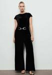 Комбинезон Mango Jumpsuit, Black - фото 2