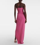 Платье-корсет с драпировкой из крепа Alex Perry, Candy - фото 3