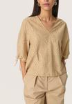 Блуза JOELLA Soaked in Luxury, бежевый - фото 4