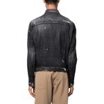 DSQUARED 2 Джинсовая куртка мужская черная, Black - фото 6