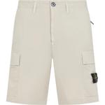 Карго-шорты с нашивкой Logo Patch STONE ISLAND, светло-коричневый - фото
