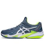 Кроссовки Asics Court FF 3 'Steel Blue Lime', синий - фото