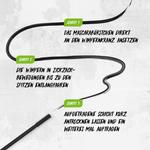 Тушь Mini Makes Mega Black 01 Sante, 8 ml - фото 3