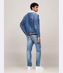 Куртка мужская Tommy Jeans джинсовая с мехом, синий - фото 3