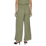 Брюки Vila Plisa high waist, зеленый - фото 2