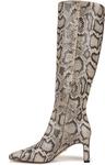 Ботинки Sam Edelman Sylvia Wide Calf, цвет Roccia Python Wide Calf - фото 4