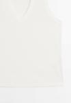 Топ SLEEVELESS Massimo Dutti, белый - фото 9