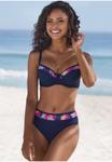 Топ бикини LASCANA Bikini top, Navy/Blue - фото