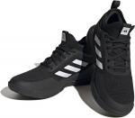 Кроссовки Crazyflight Mid adidas, цвет Black/White/Carbon - фото