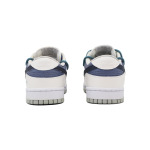 Кроссовки Nike Dunk Skateboarding Shoes Women's Low-top Blue/white, темно-синий - фото 4