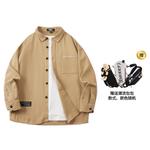 PAKA Рубашка унисекс, Хаки (поставляется с ожерельем) - фото 17