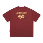 Футболка унисекс WAITINGWAVE, тёмно-фиолетовая - фото 11